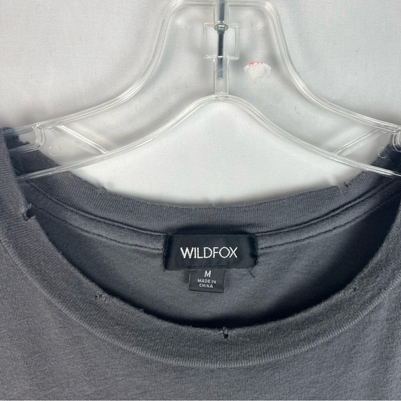 Wildfox Gray Roommate Of The Year: My Dog Dalmatian Short Sleeve Graphic Tee M - Picture 3 of 4